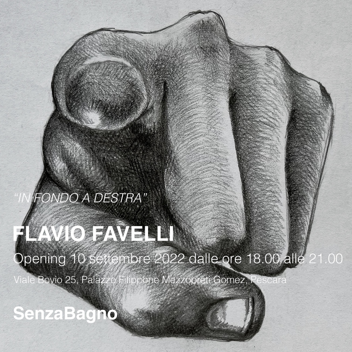 In fondo a destra – Flavio Favelli